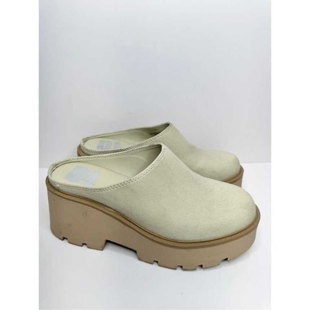 Dirty Laundry Clogs Womens Size 6.5 Cream Slip On… - image 1