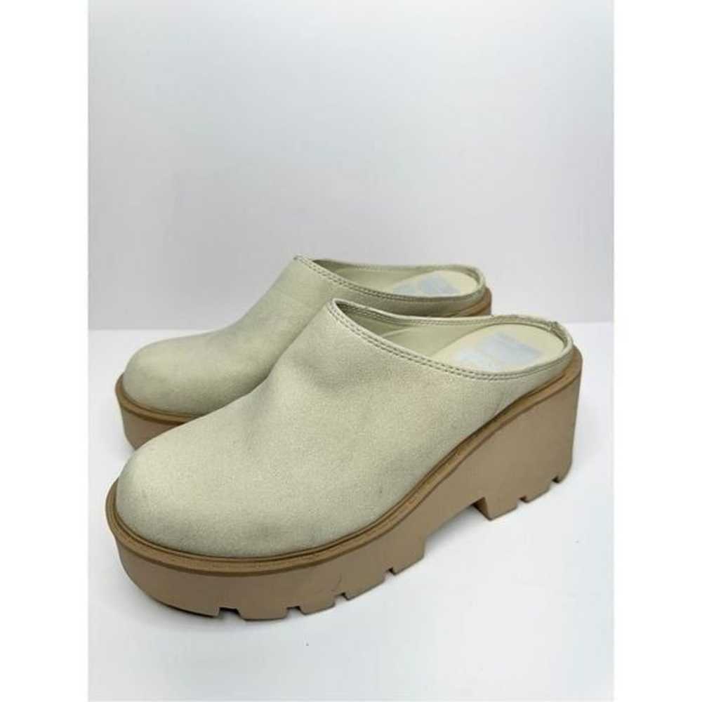 Dirty Laundry Clogs Womens Size 6.5 Cream Slip On… - image 2