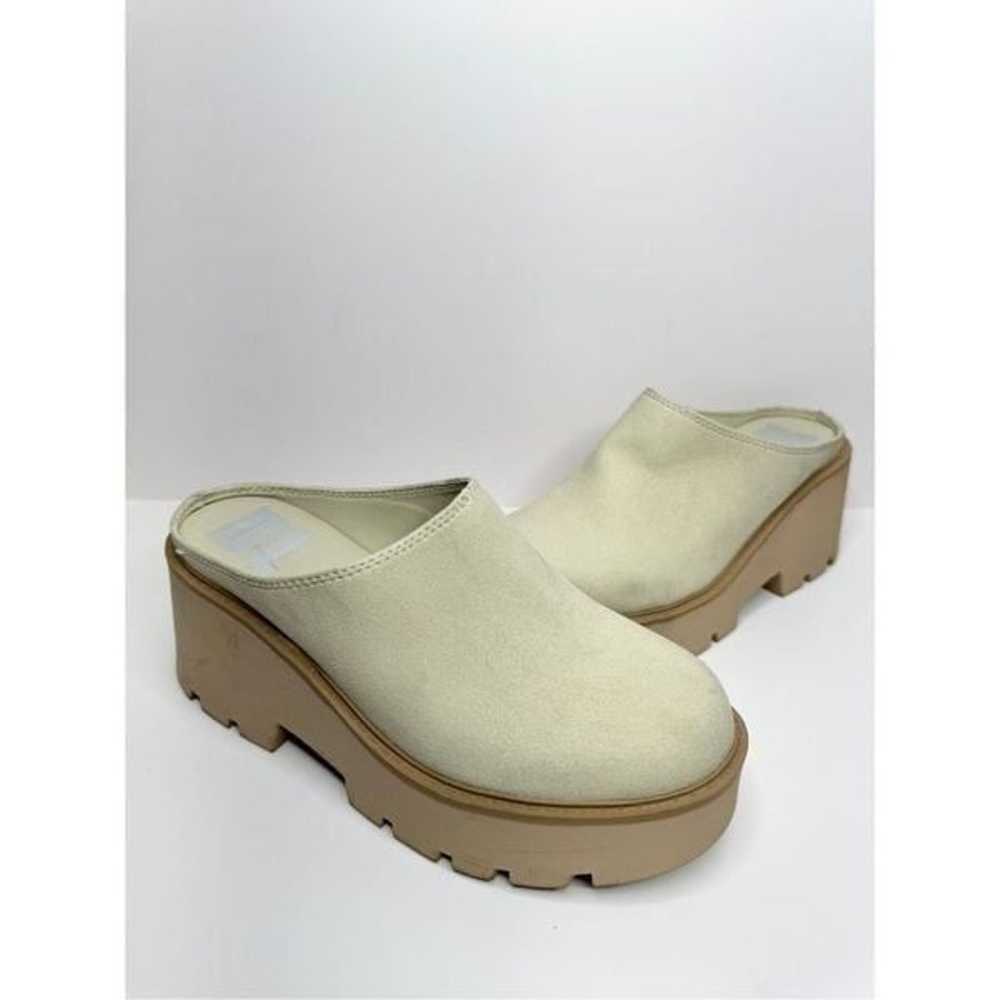 Dirty Laundry Clogs Womens Size 6.5 Cream Slip On… - image 4