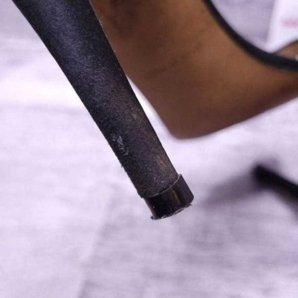 Reiss Satin Ankle Strap Stiletto Dress Sandal Bla… - image 10