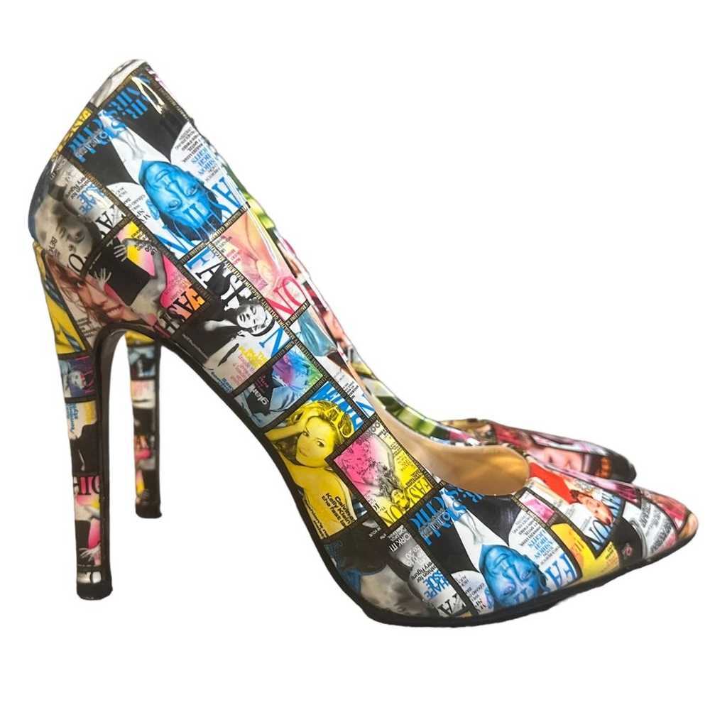 Cape Robbin Womens Retro Patent Leather Stilettos… - image 1