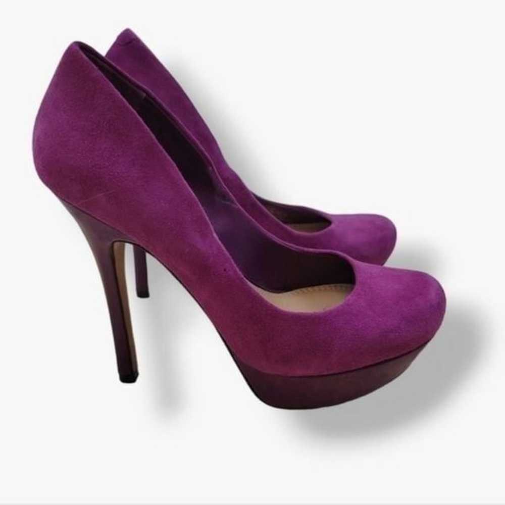 Jessica Simpson Given Platform Stilleto Suede Hee… - image 3