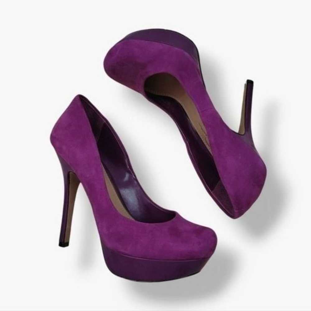 Jessica Simpson Given Platform Stilleto Suede Hee… - image 9