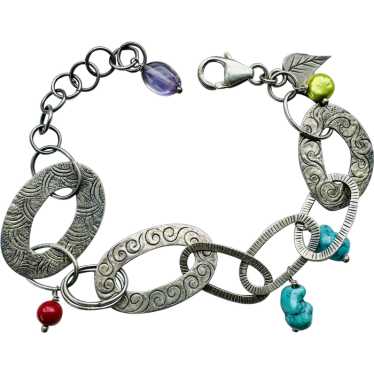 Vintage Sterling Bracelet - image 1