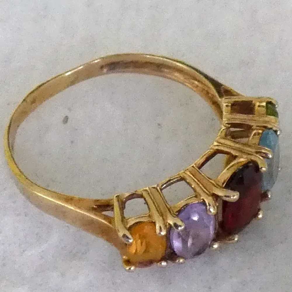 14k Gemstone Ring - image 3