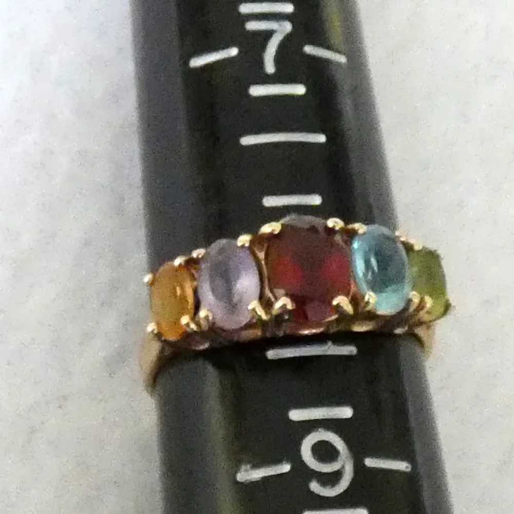 14k Gemstone Ring - image 6