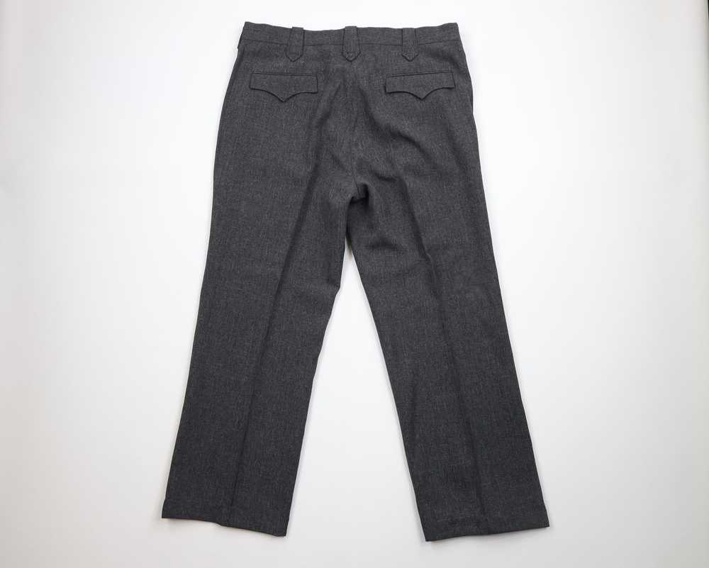 Vintage Vintage 90s Rockabilly Knit Bell Bottoms … - image 7