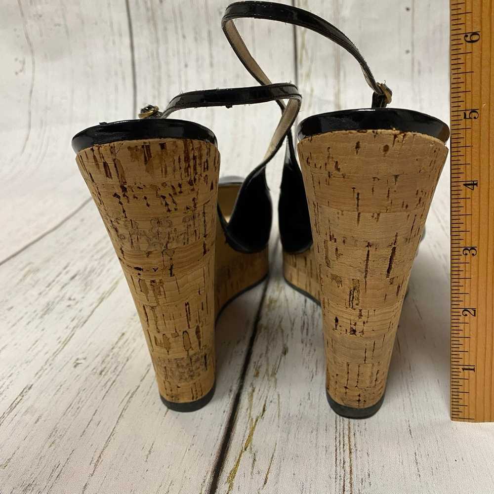 Yves Saint Laurent Rive Gauche Patent Leather Sli… - image 4