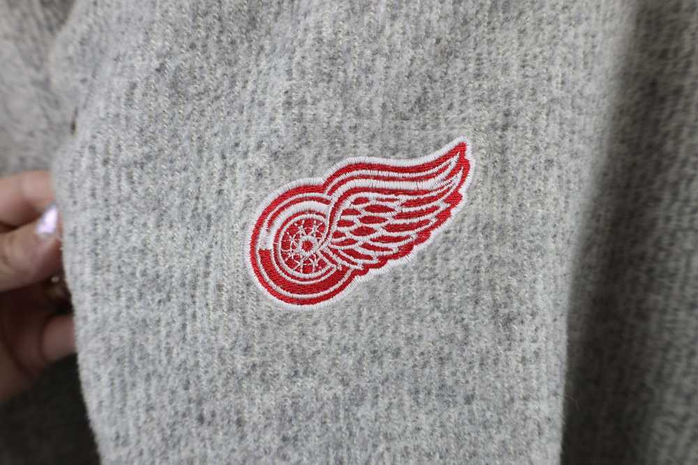 Vintage Vintage 90s Detroit Red Wings Hockey Henl… - image 4