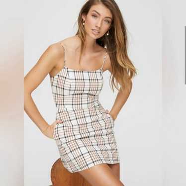 Aritzia Wilfred Isabelle Plaid Mini Dress