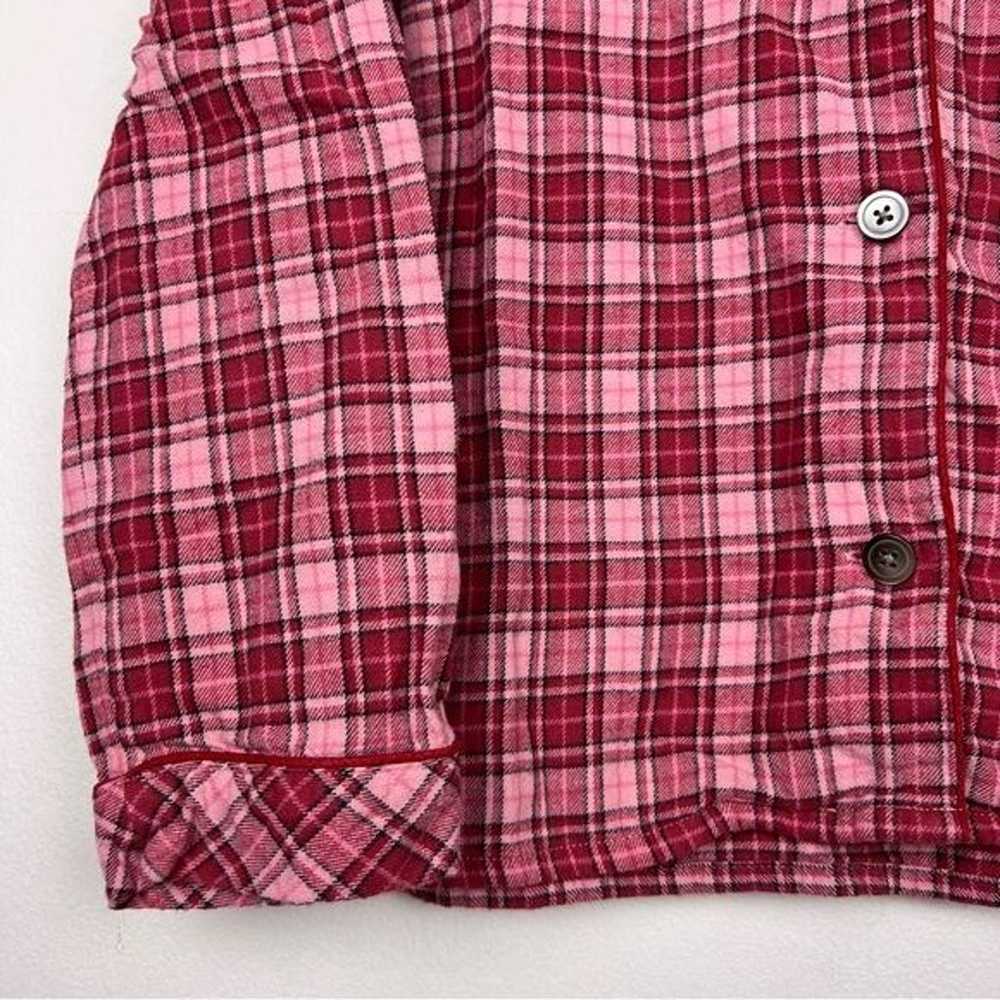 Madewell Flannel Bedtime Pajama Plaid Top - image 6