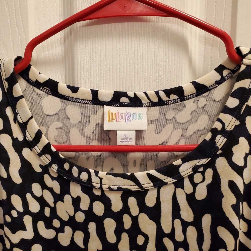 Lularoe Marly dress. Size large. Like new. Cheeta… - image 3