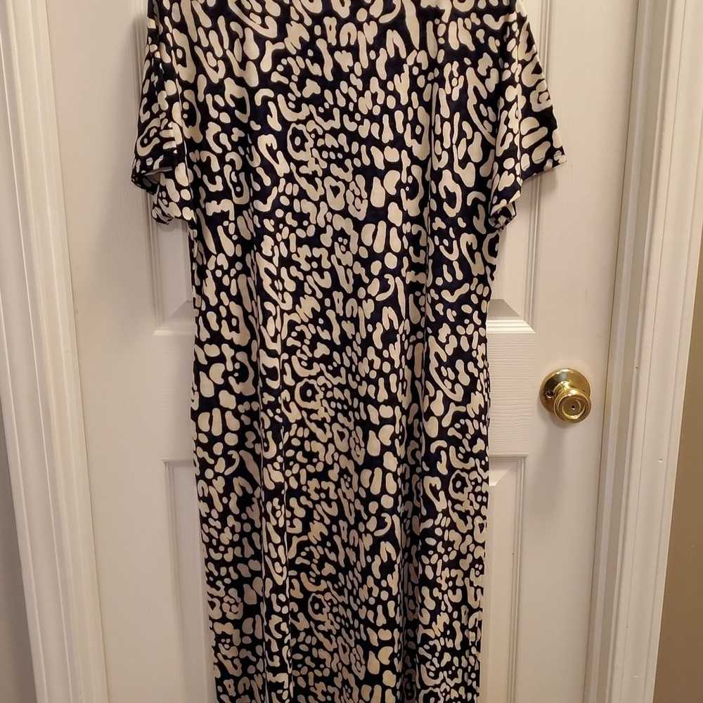 Lularoe Marly dress. Size large. Like new. Cheeta… - image 5