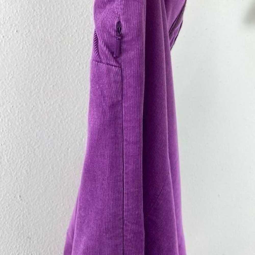 BODEN Corduroy Dress Purple Size 6 GUC U661 - image 6
