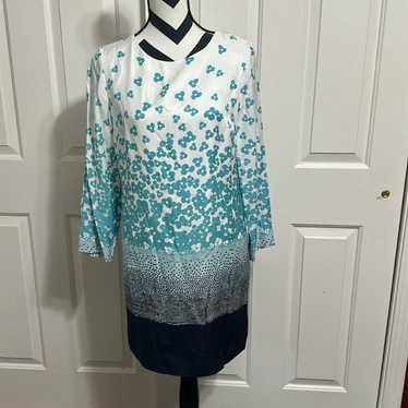 BODEN Azalea Silk Blend Tunic Shift Dress