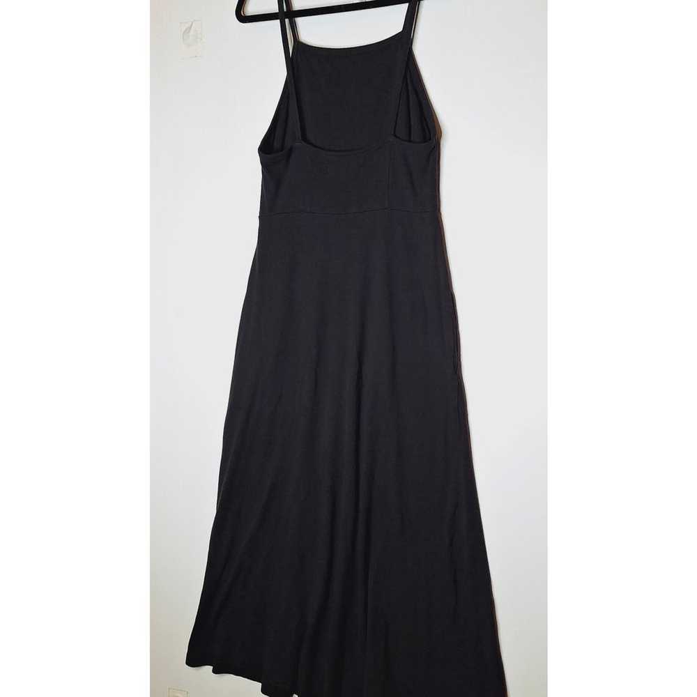 Free People Beach Black Maxi Dress Cotton Tank Sl… - image 12