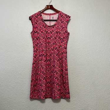 Title Nine Dream Pink Geo Print Dress