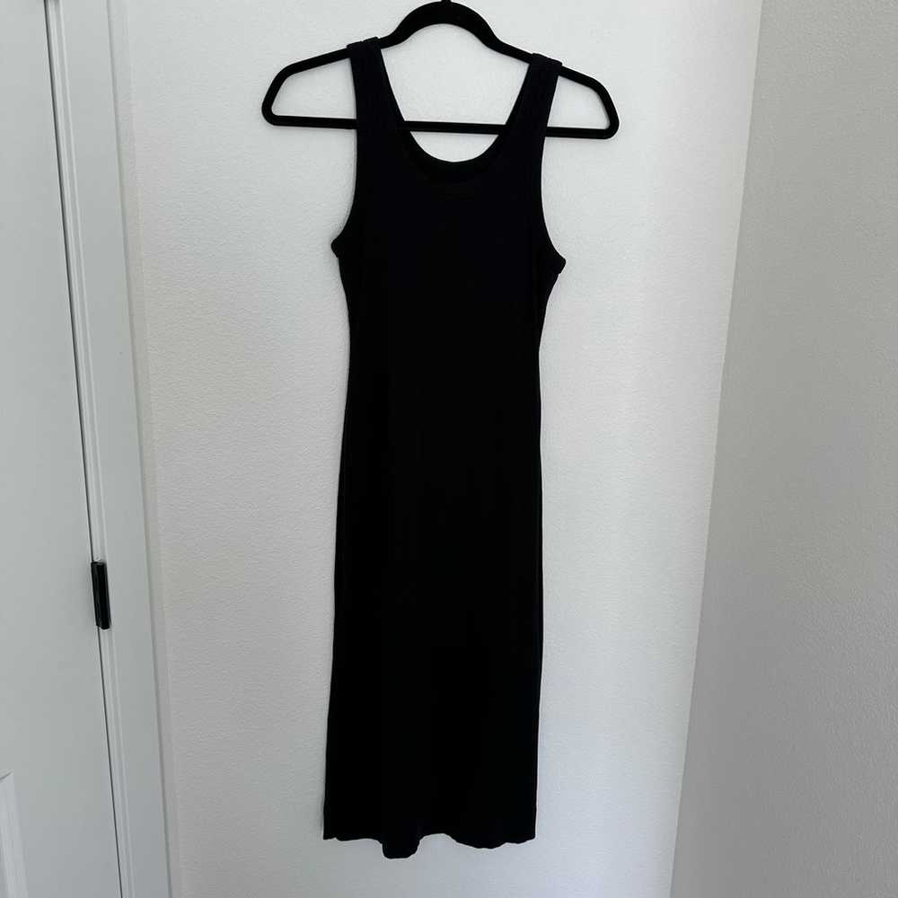 Everlane Ribbed Midi Tank Dress Organic Cotton So… - image 2
