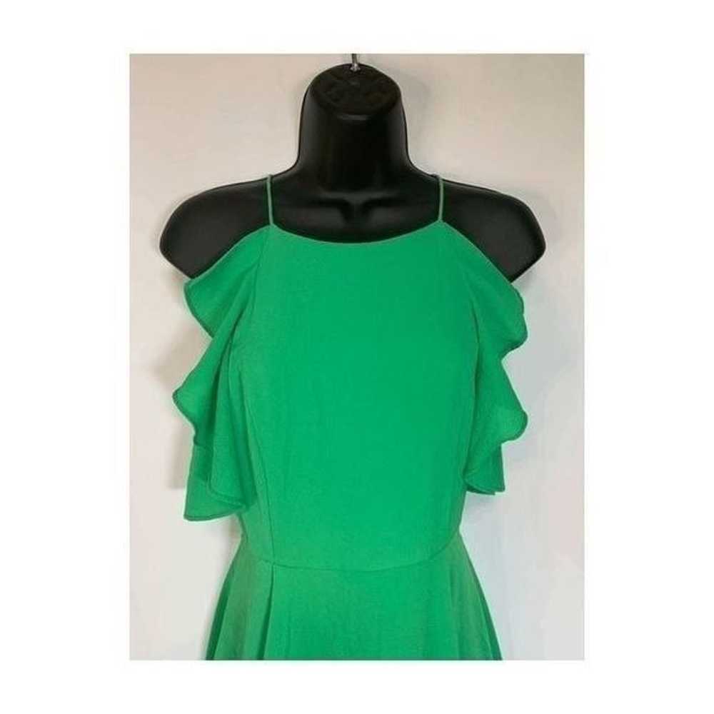 She + Sky Kelly Green Halter Mini Dress - image 5