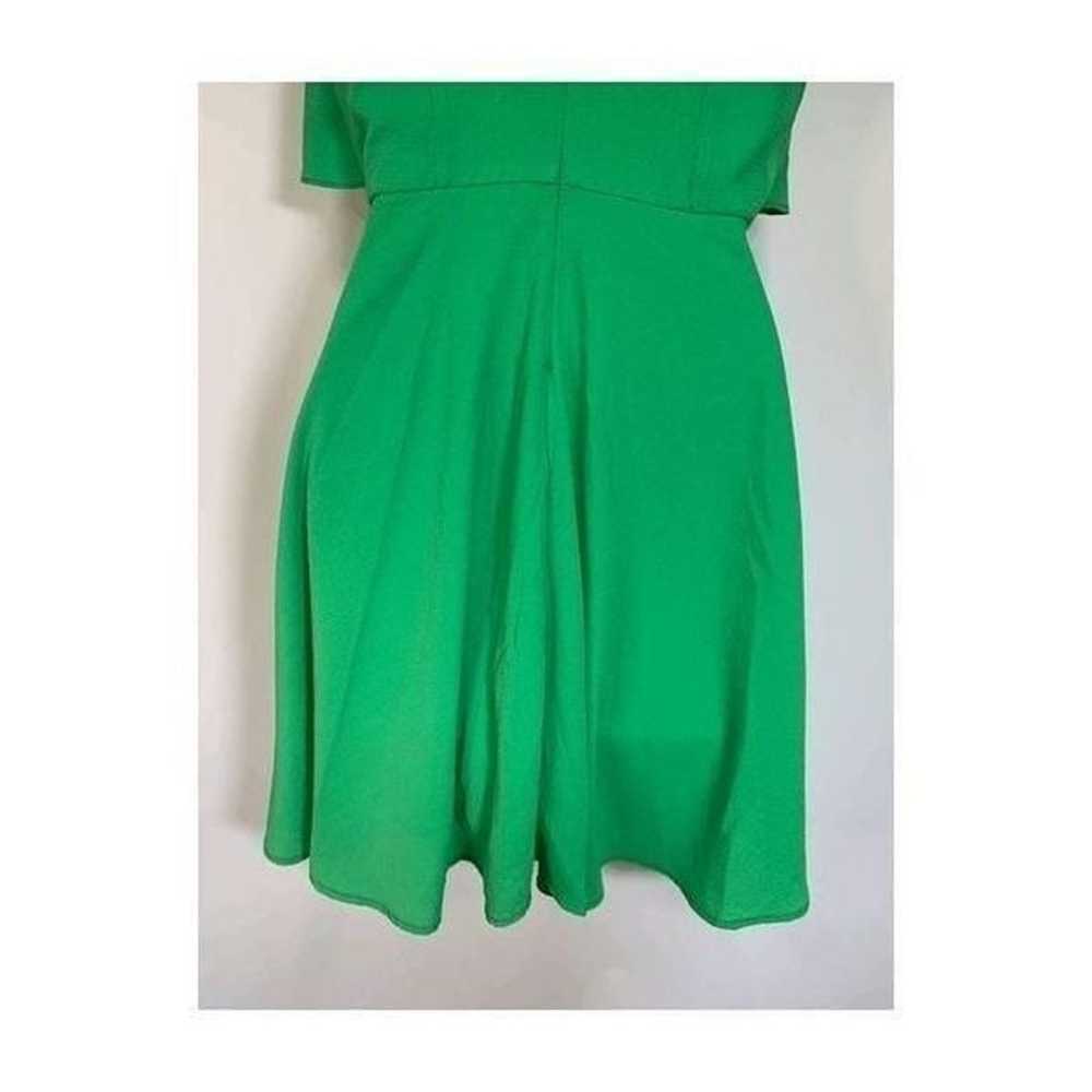 She + Sky Kelly Green Halter Mini Dress - image 9