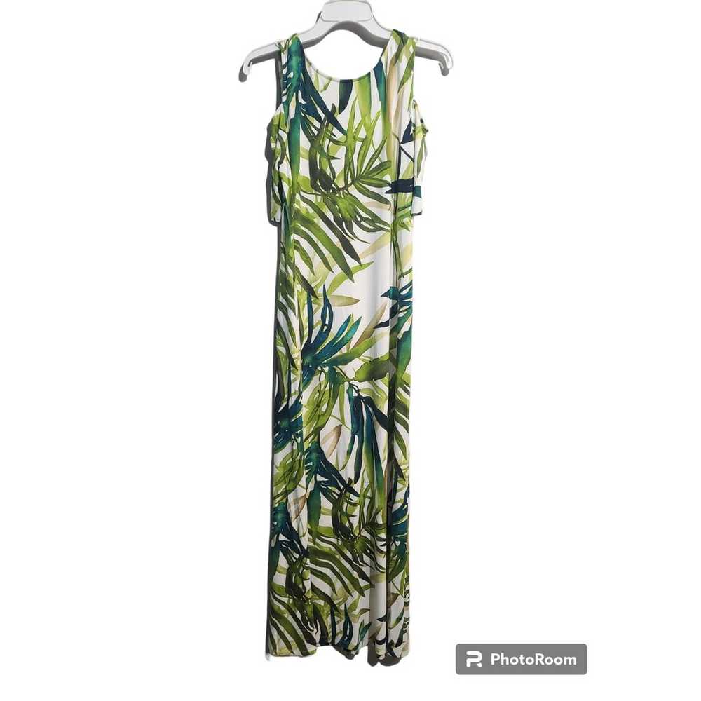 Chico's Tropical Cold-Shoulder Maxi Dress - image 3