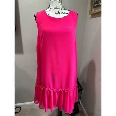 Tommy Hilfiger Vibrant Pink Sleeveless Dress 14