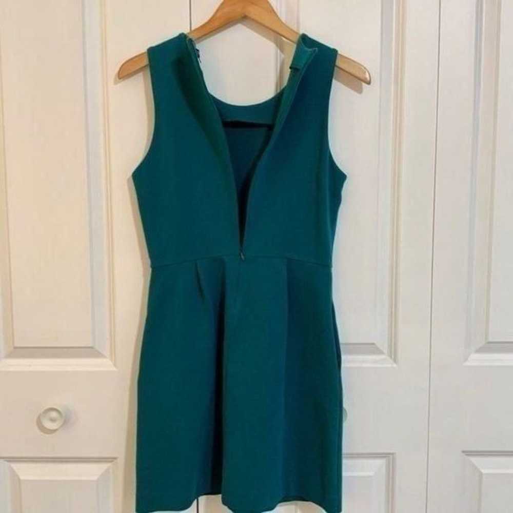 Madewell Teal Blue Verse Fit and Flare Stretch Sl… - image 10