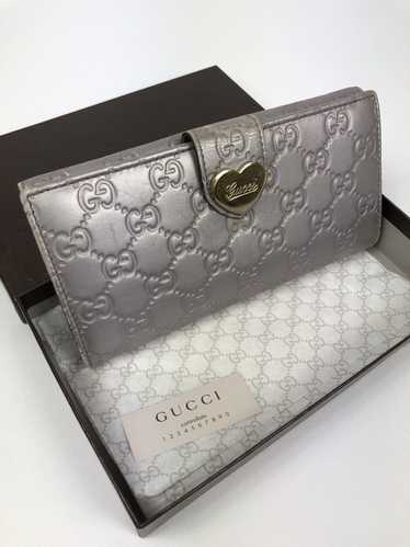 Gucci Gucci GG Guccissima leather long wallet