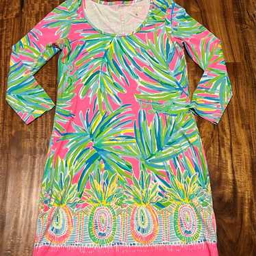 Lilly Pulitzer Beacon dress tiki pink XS