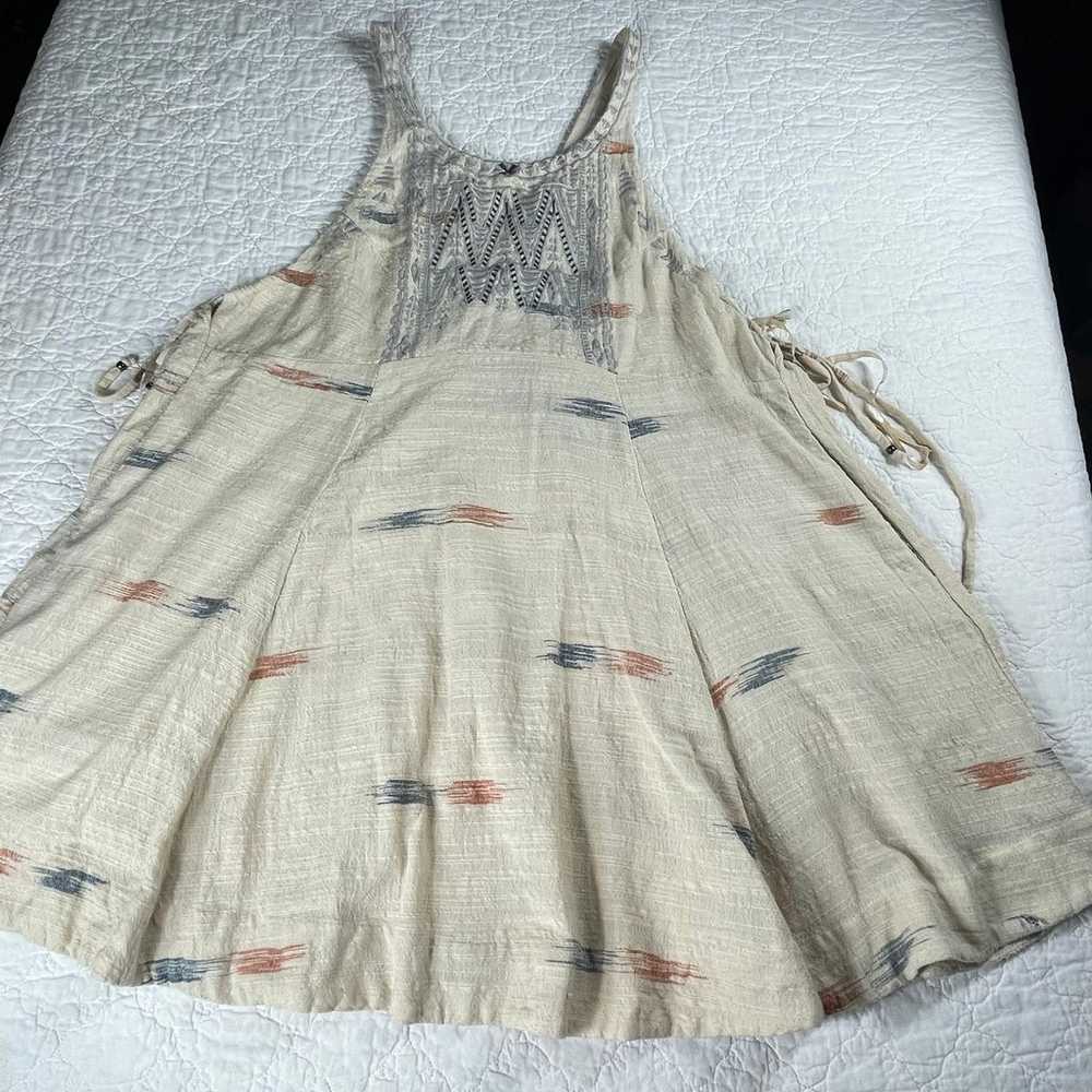 Free People Arizona Tea Combo Mini Jumper Dress 1… - image 7