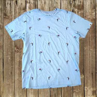 Other × Streetwear Free planet toucan aop blue t … - image 1