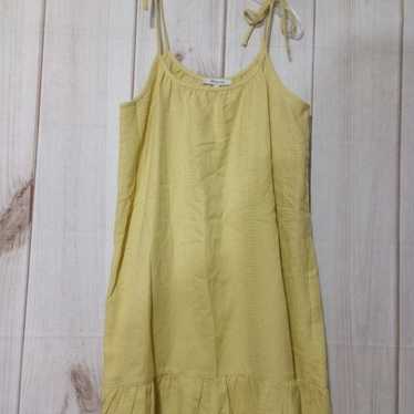 Madewell Dress Ladies Extra Small Yellow Spaghett… - image 1