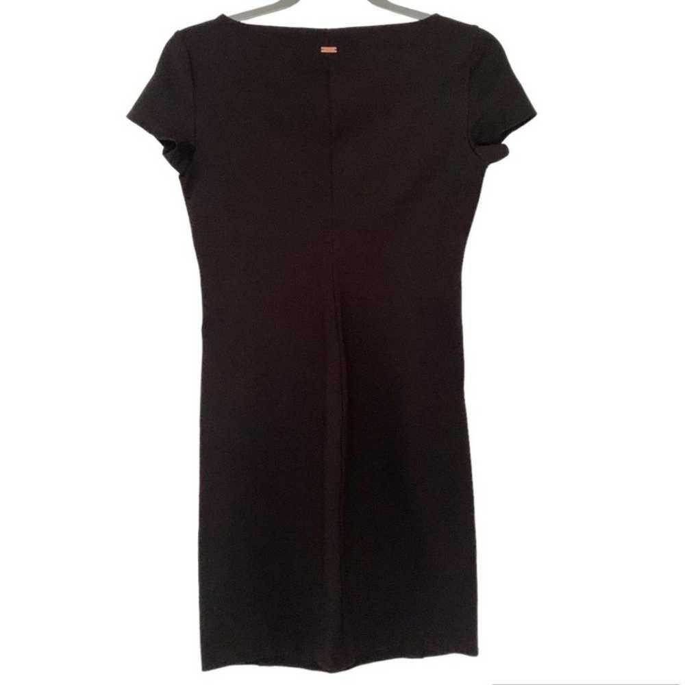 Armani Exchange LBD Black Mini Dress Size S - image 6