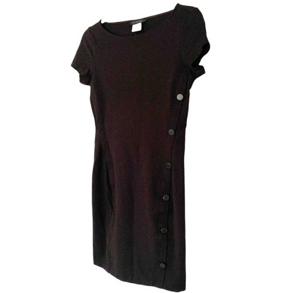 Armani Exchange LBD Black Mini Dress Size S - image 7