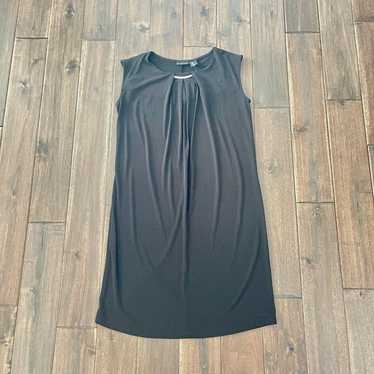 Tahari Black Sleeveless Comfy Dress S NWOT - image 1