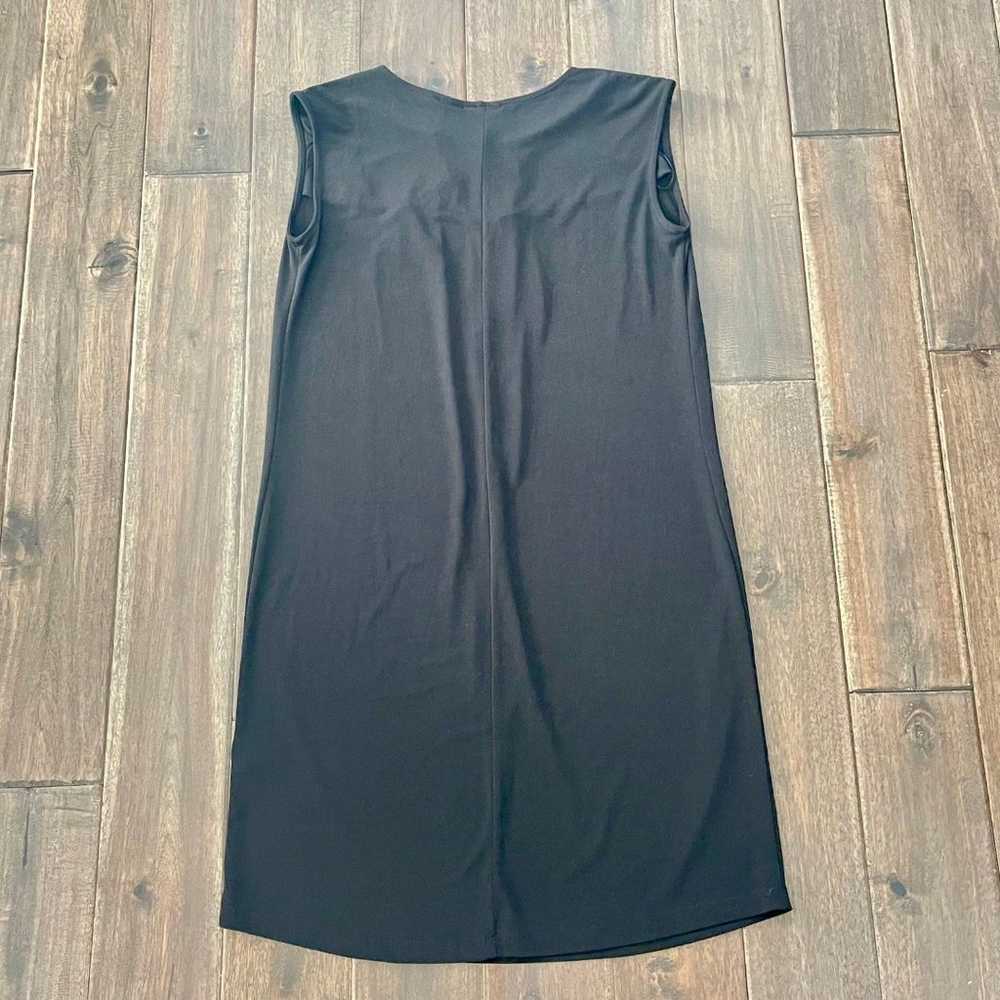 Tahari Black Sleeveless Comfy Dress S NWOT - image 4