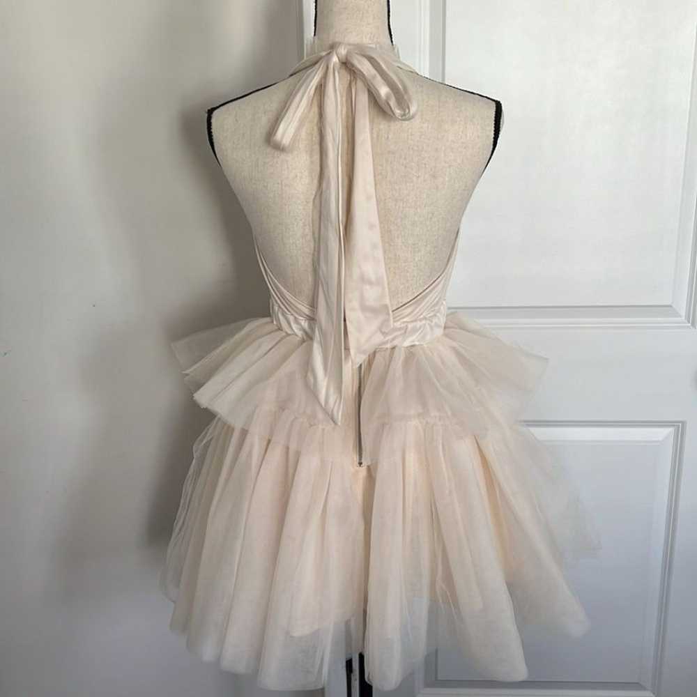 Mable Ivory Tulle Layered Ballerina Dress Size Sm… - image 6