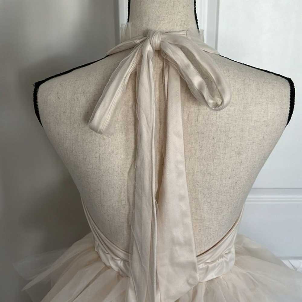 Mable Ivory Tulle Layered Ballerina Dress Size Sm… - image 7