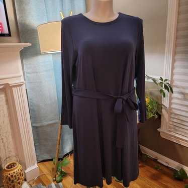 J.Jill Wearever Twilight Blue Dress NWT Size XL