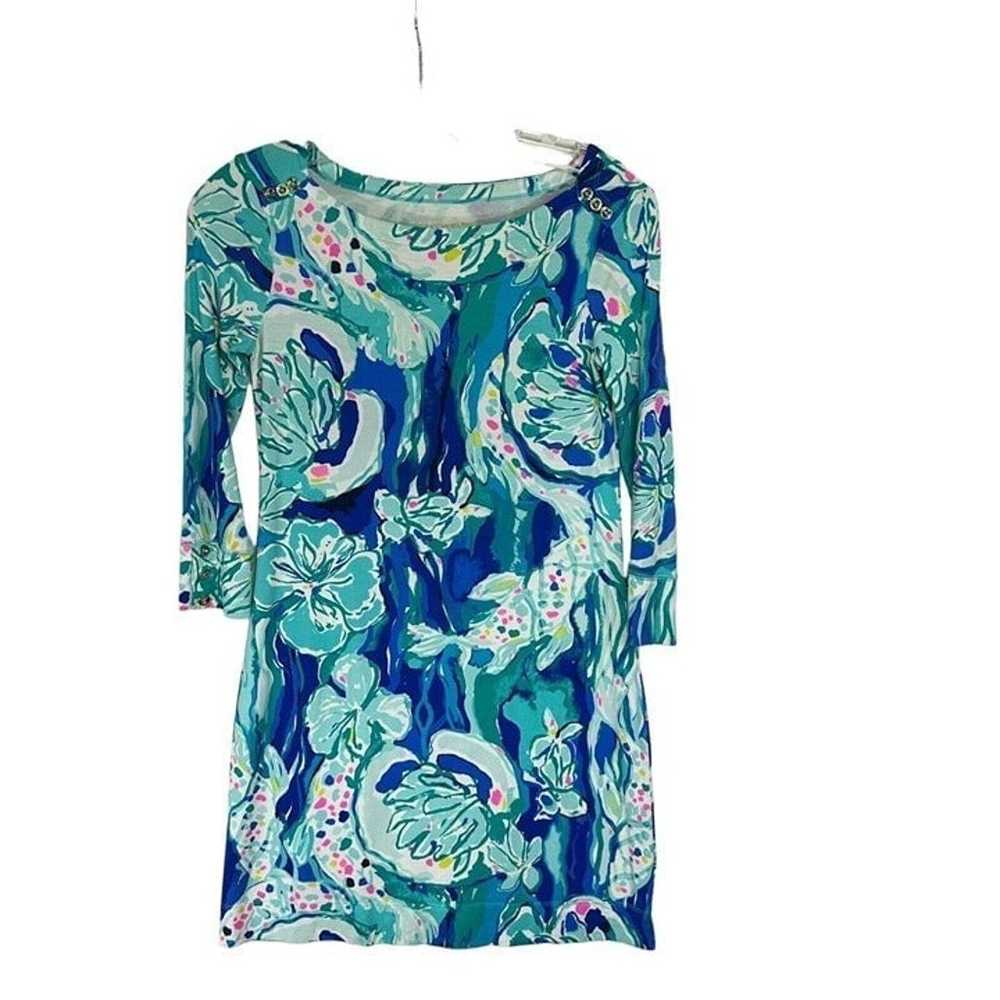 LILLY PULITZER Women's Aquatic Garden Sophie Dres… - image 4