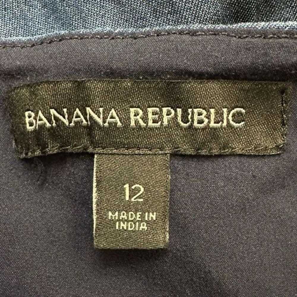 Banana Republic 100% Lyocell Chambray Bow Back Sh… - image 10