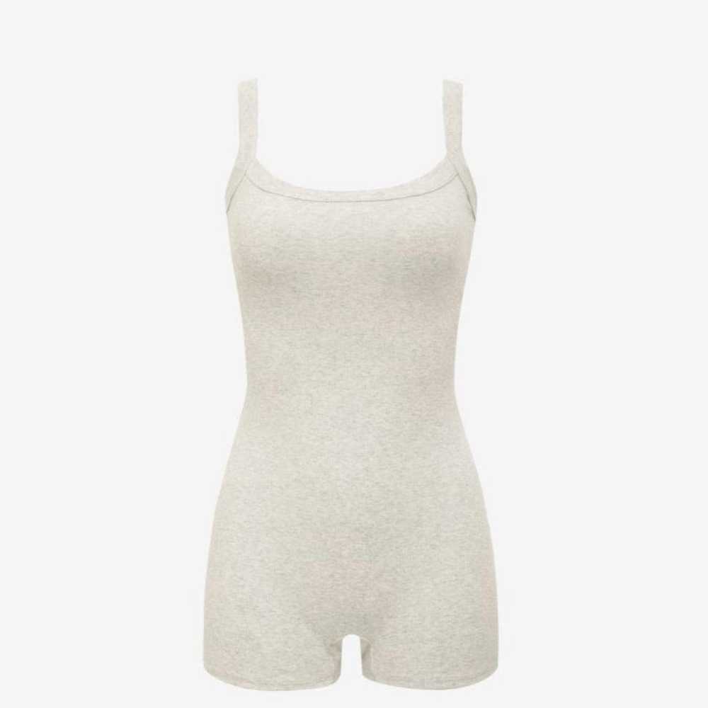 rumored gray romper - image 1