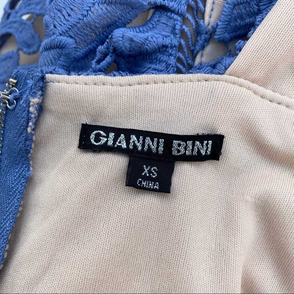 Gianni Bini  Ainsley Lace Overlay Midi Dress size… - image 11