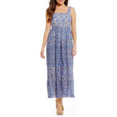 Gianni Bini  Ainsley Lace Overlay Midi Dress size… - image 1