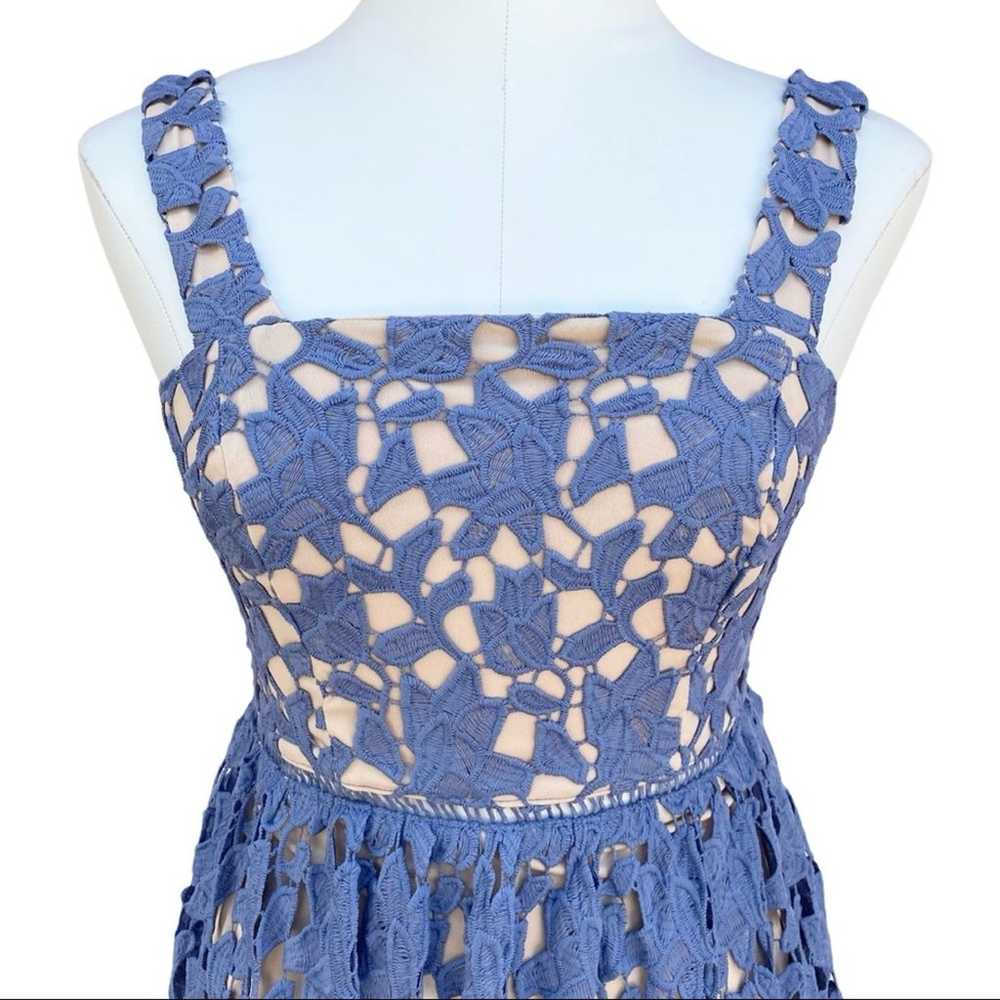 Gianni Bini  Ainsley Lace Overlay Midi Dress size… - image 7