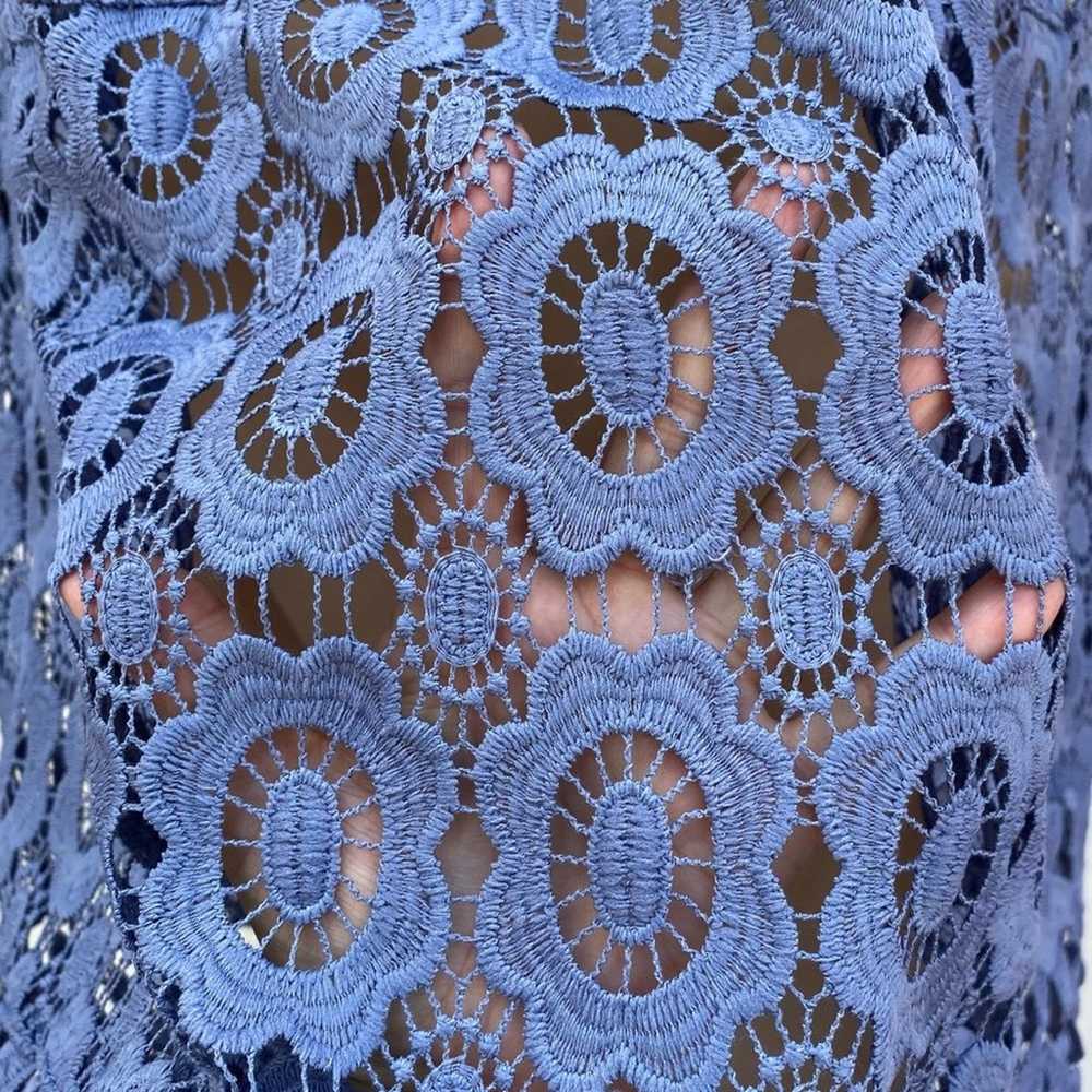 Gianni Bini  Ainsley Lace Overlay Midi Dress size… - image 8