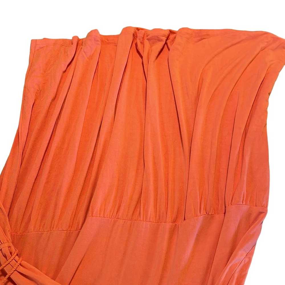 Daniel Rainn Women's Braided Halter Robe Belt Ruf… - image 9