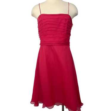 Watters & Watters Silk Pink Cocktail Dress | Size… - image 1