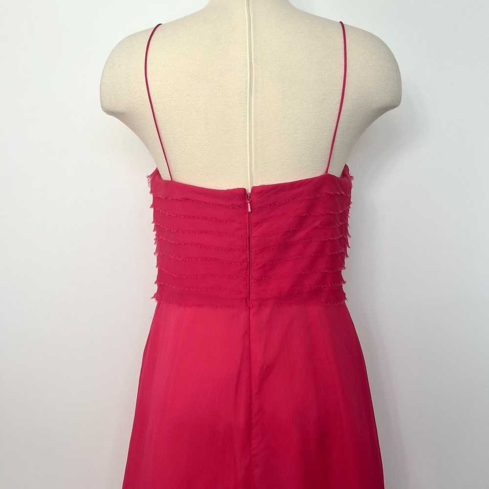 Watters & Watters Silk Pink Cocktail Dress | Size… - image 4