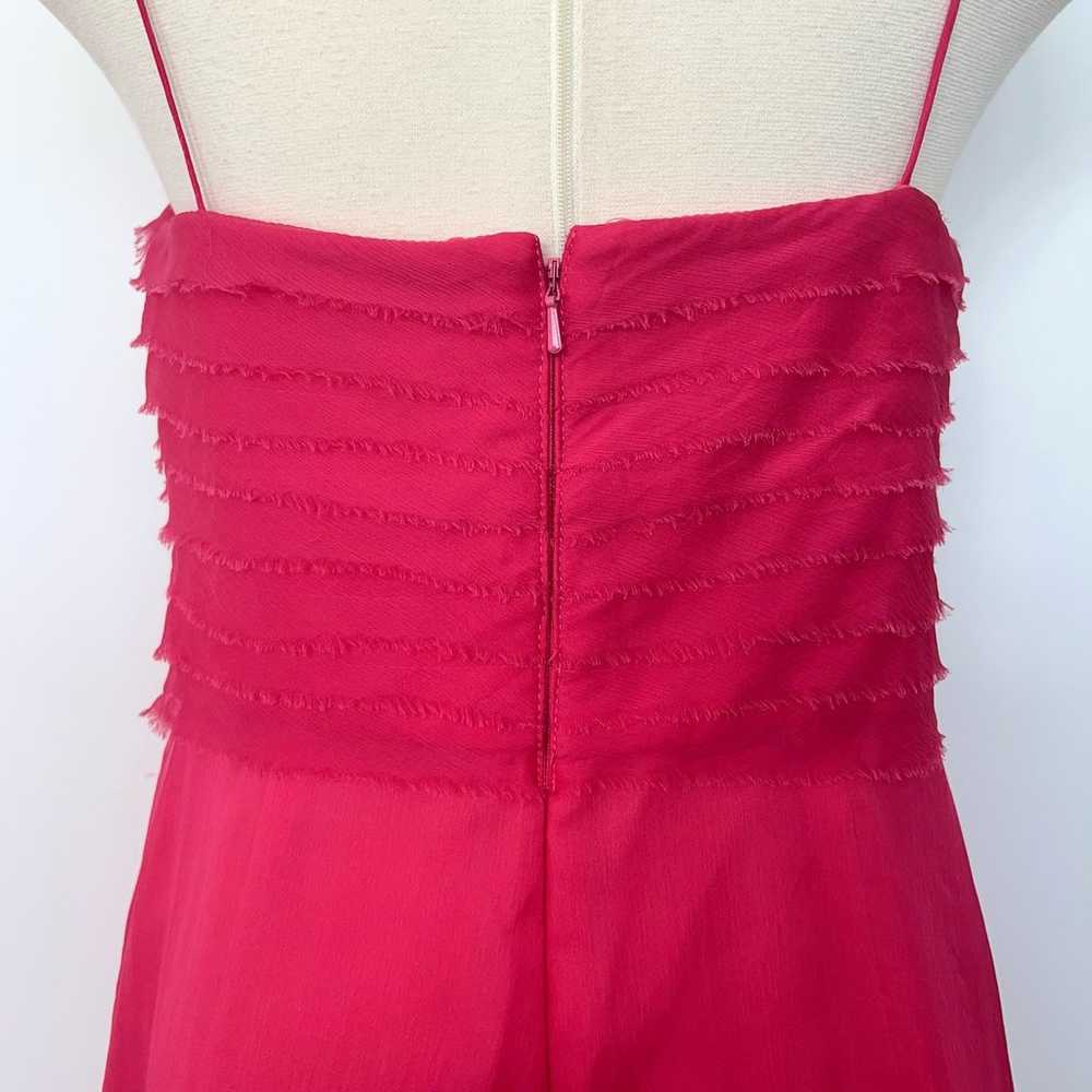 Watters & Watters Silk Pink Cocktail Dress | Size… - image 5